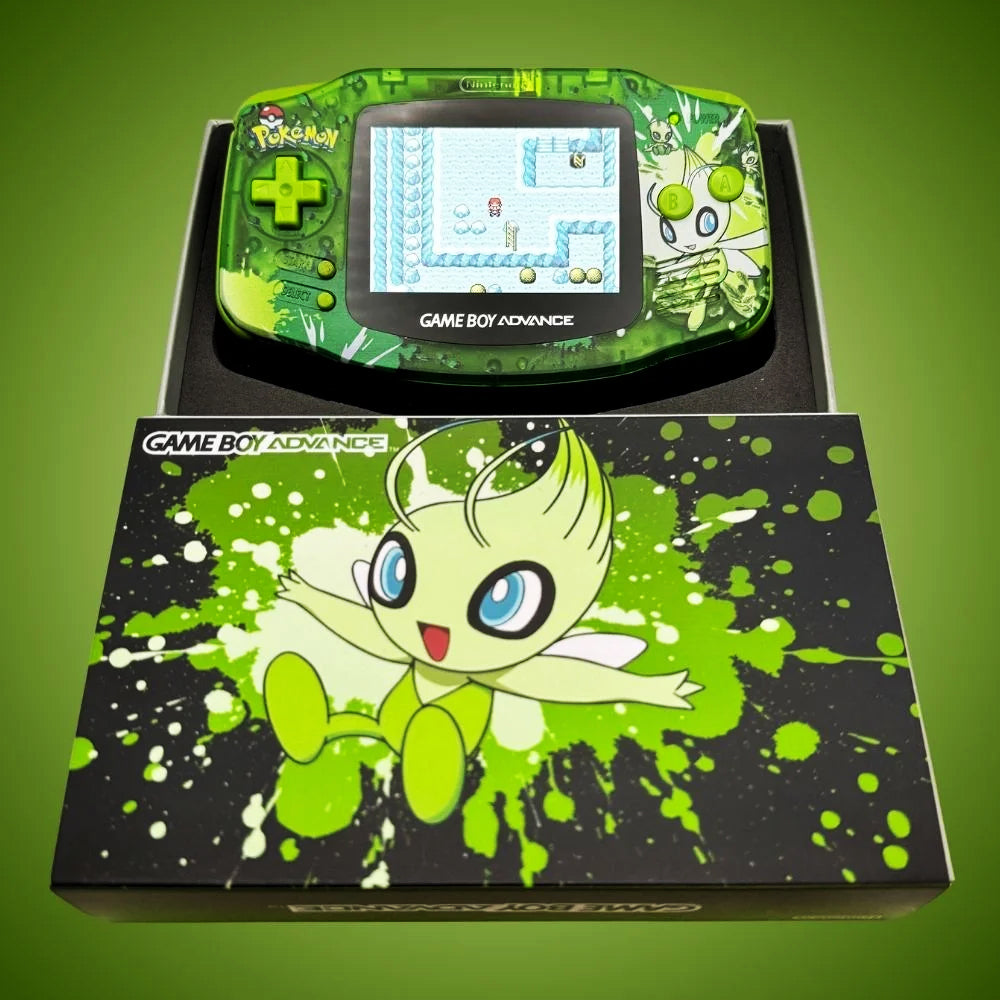 Nintendo GAMEBOY ADVANCE game console; GBA game console is highlighted3