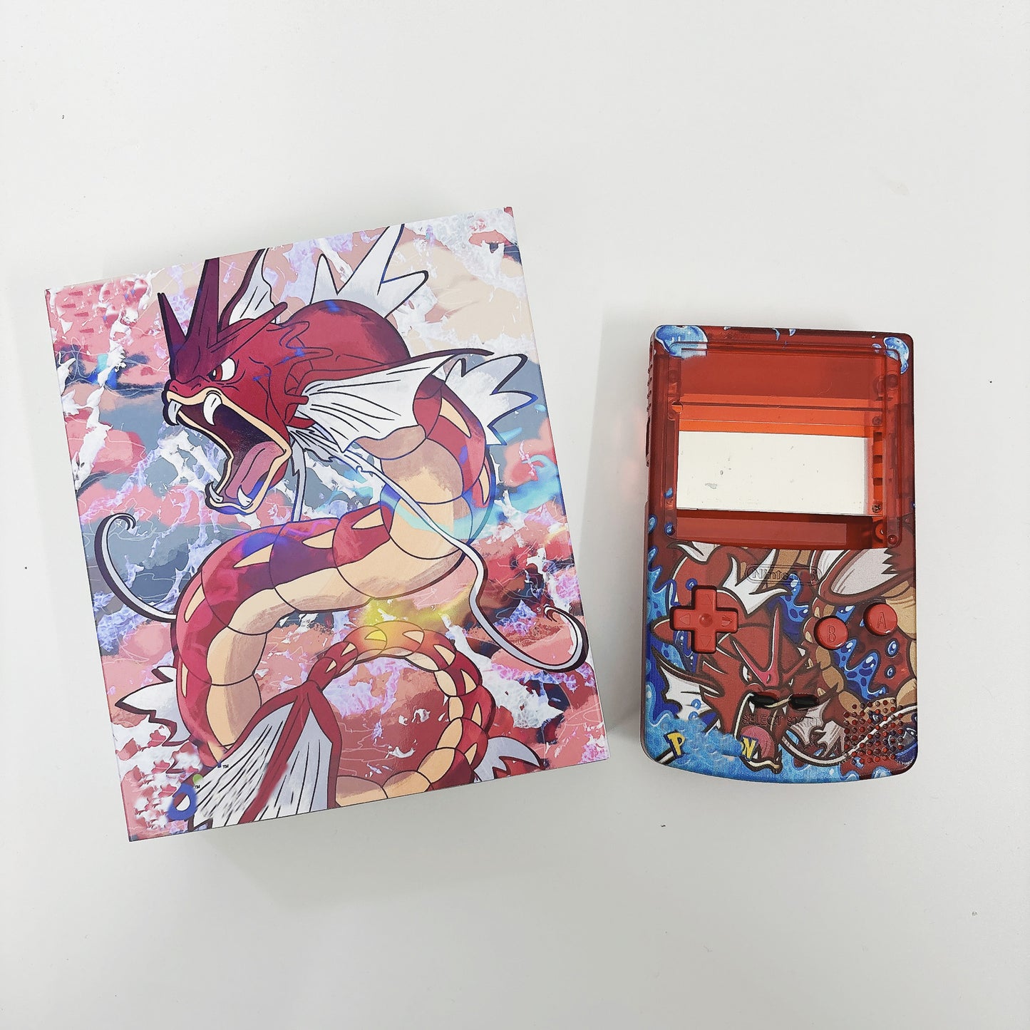 LLY DIY Gameboy Color GBC Retro Pixel IPS Screen 2.0 UV Print LLY exclusive custom g