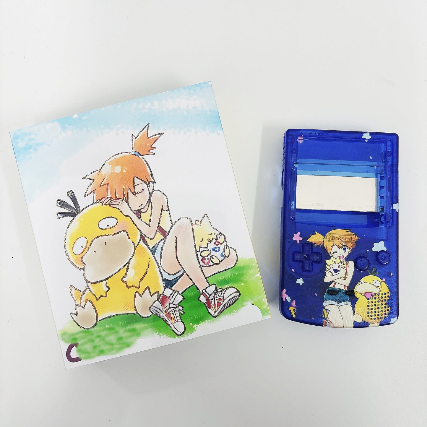 LLY DIY Gameboy Color GBC Retro Pixel IPS Screen 2.0 UV Print LLY exclusive custom g