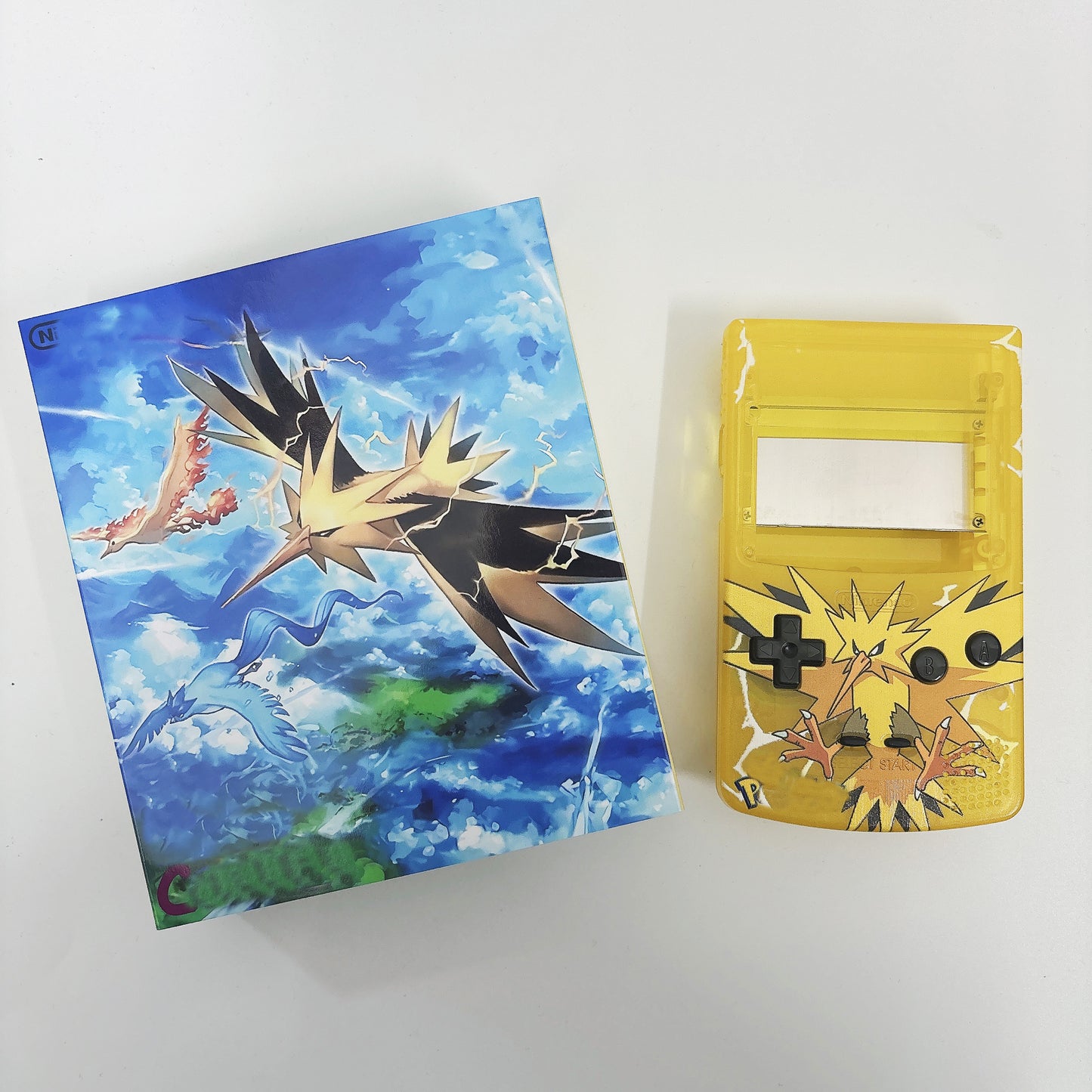 LLY DIY Gameboy Color GBC Retro Pixel IPS Screen 2.0 UV Print LLY exclusive custom g