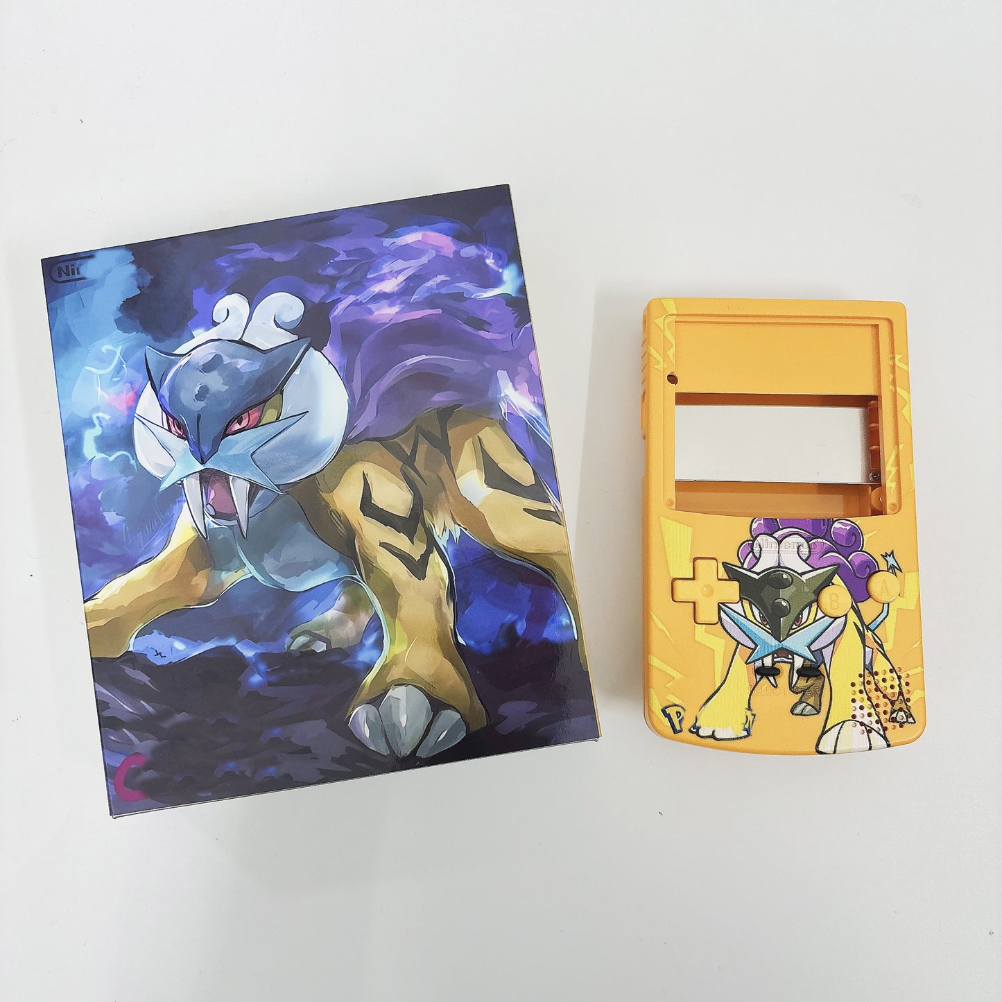 LLY DIY Gameboy Color GBC Retro Pixel IPS Screen 2.0 UV Print LLY exclusive custom g