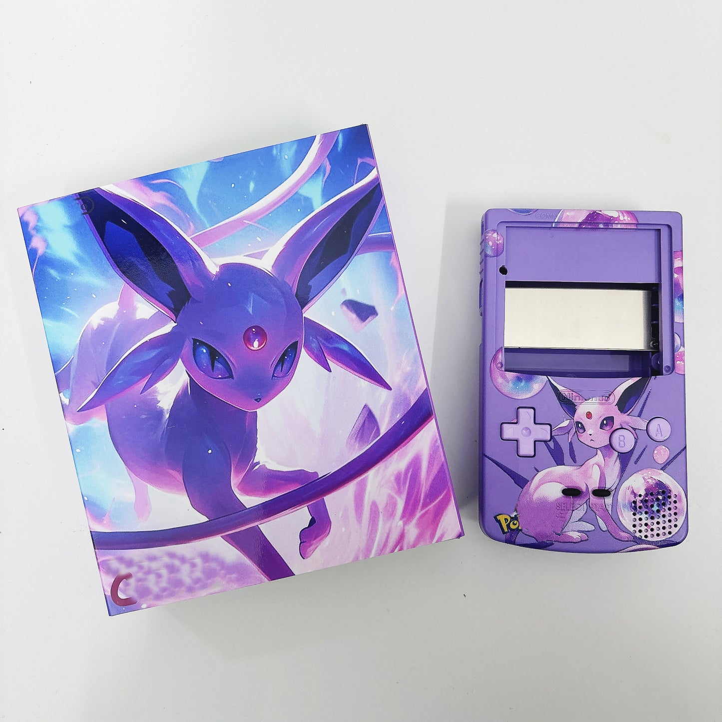 LLY DIY Gameboy Color GBC Retro Pixel IPS Screen 2.0 UV Print LLY exclusive custom g