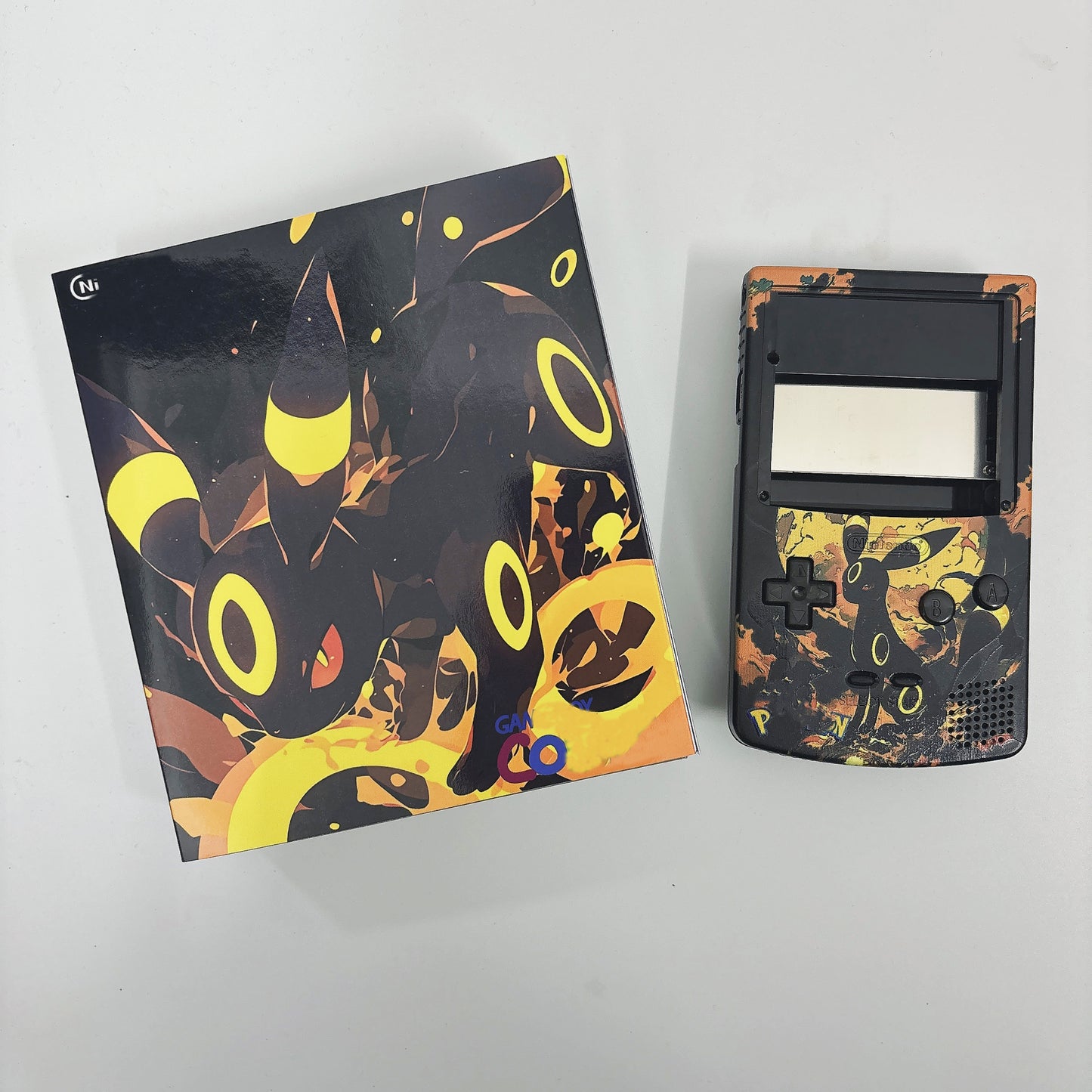 LLY DIY Gameboy Color GBC Retro Pixel IPS Screen 2.0 UV Print LLY exclusive custom g