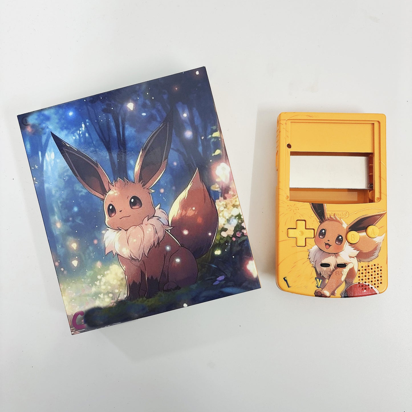 LLY DIY Gameboy Color GBC Retro Pixel IPS Screen 2.0 UV Print LLY exclusive custom g