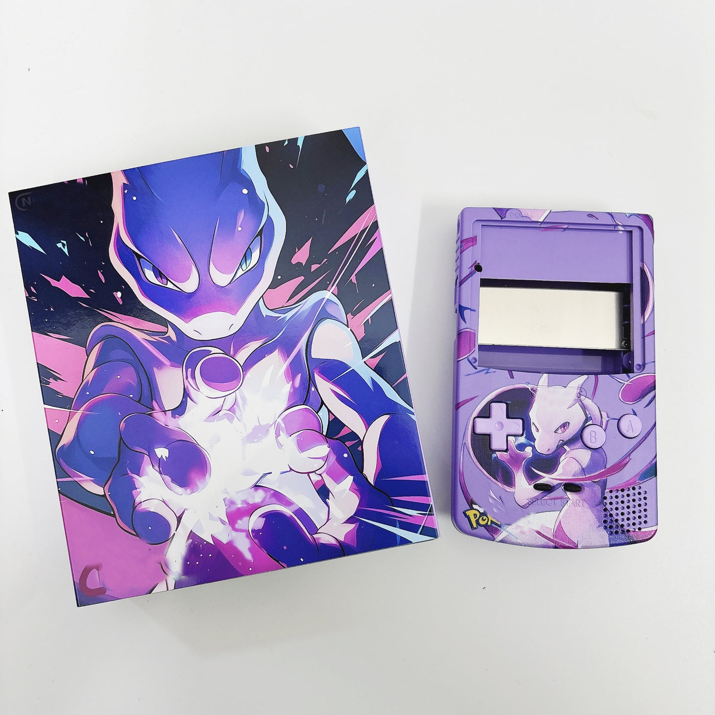LLY DIY Gameboy Color GBC Retro Pixel IPS Screen 2.0 UV Print LLY exclusive custom g