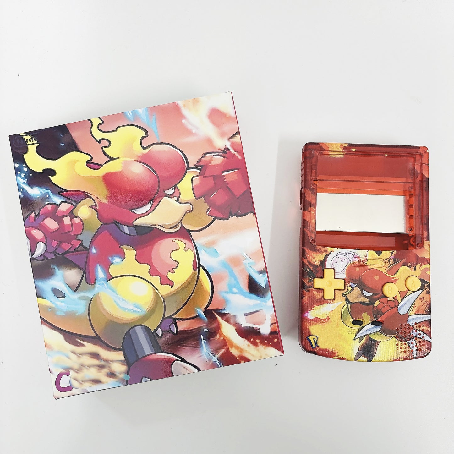LLY DIY Gameboy Color GBC Retro Pixel IPS Screen 2.0 UV Print LLY exclusive custom g
