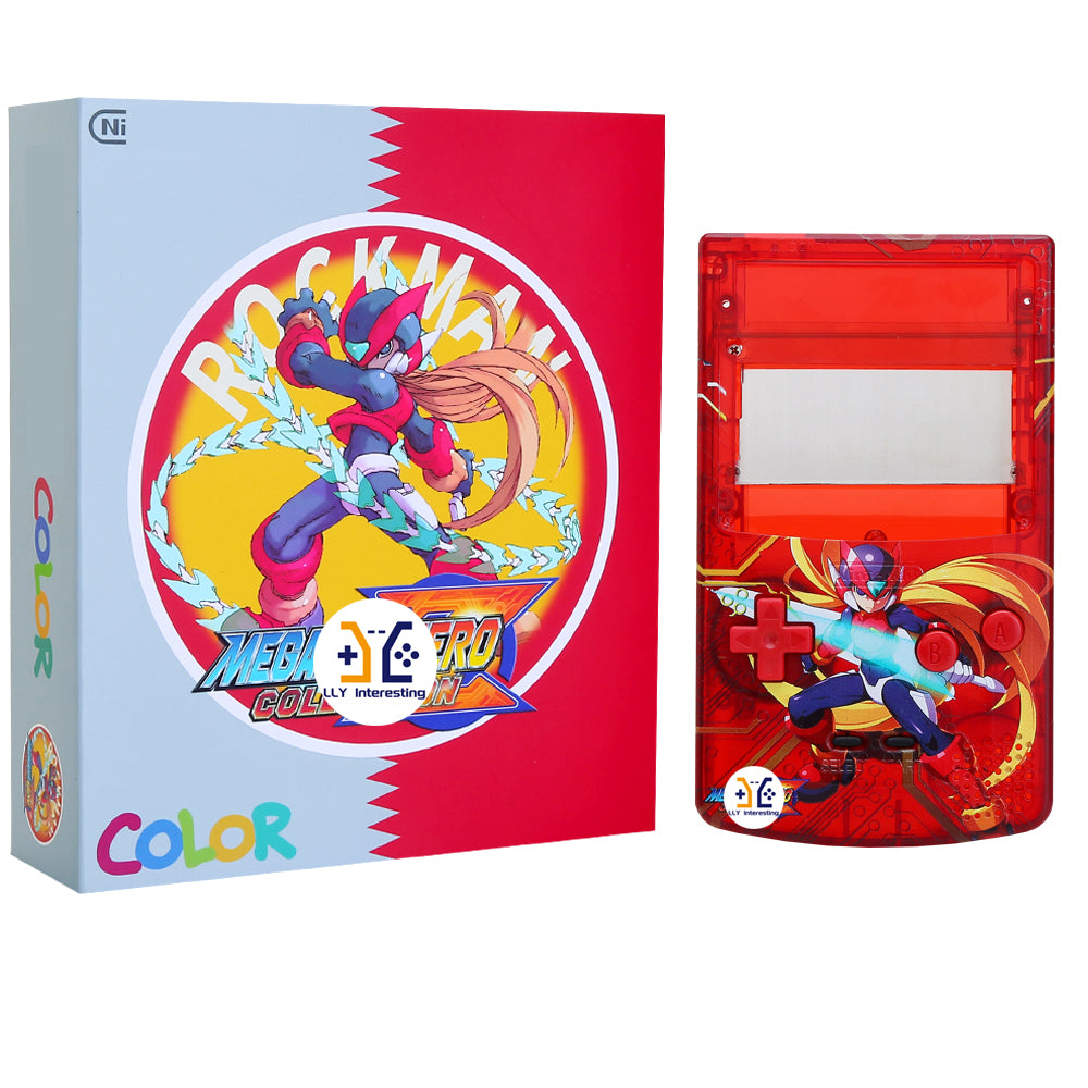 For GameBoyColor Laminated LCDS LLY custom print casings for backlit Retro Pixel