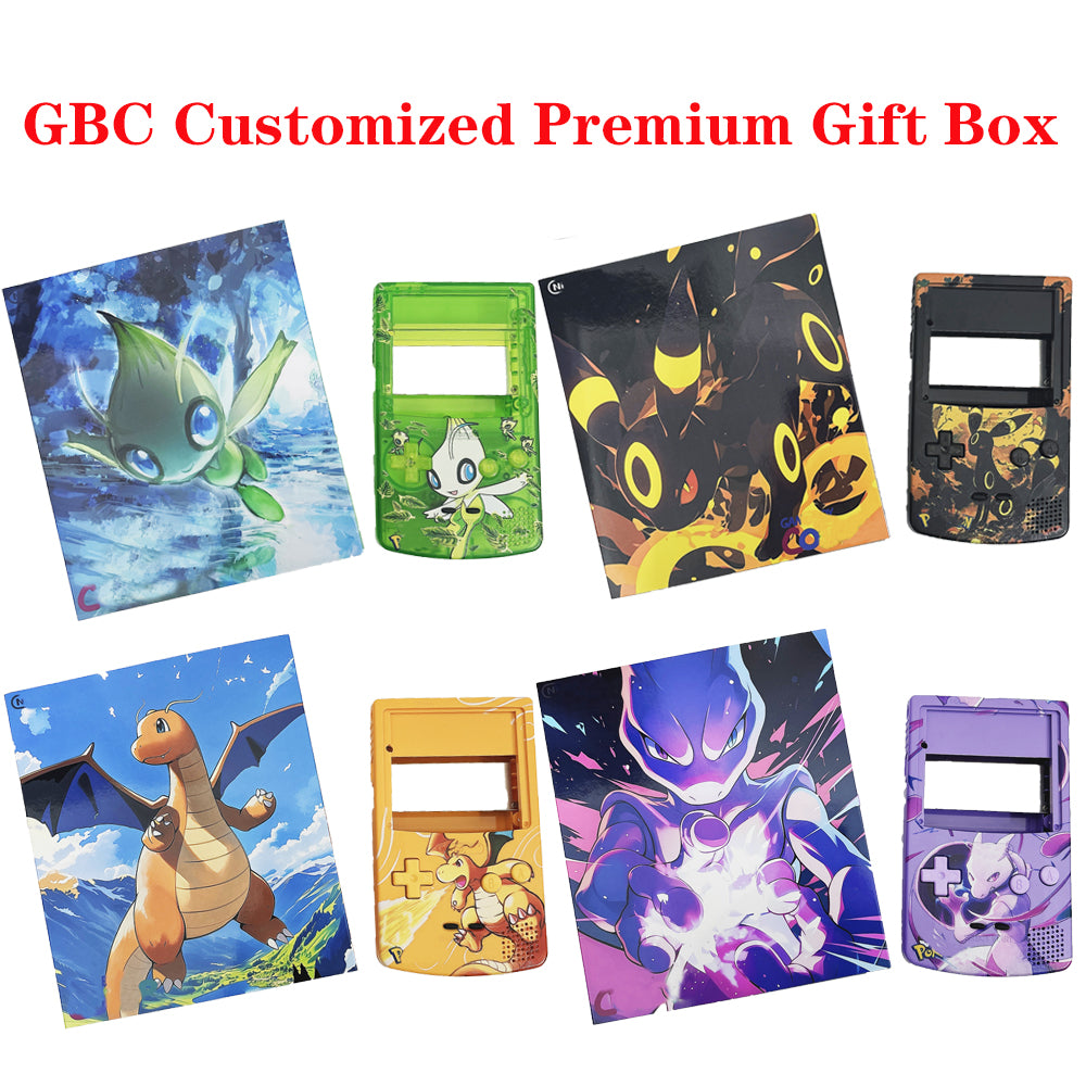 LLY DIY Gameboy Color GBC Retro Pixel IPS Screen 2.0 UV Print LLY exclusive custom g