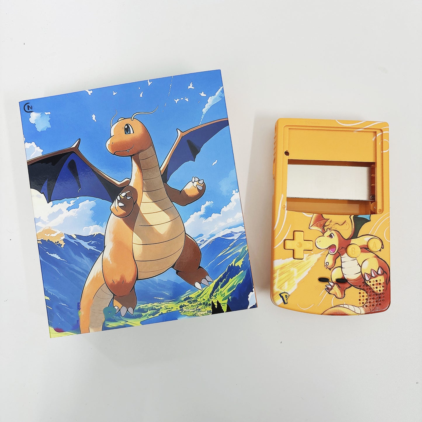 LLY DIY Gameboy Color GBC Retro Pixel IPS Screen 2.0 UV Print LLY exclusive custom g