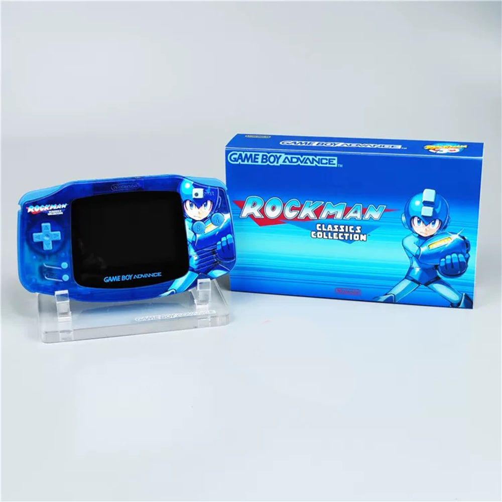 Nintendo GAMEBOY ADVANCE game console; GBA game console is highlighted