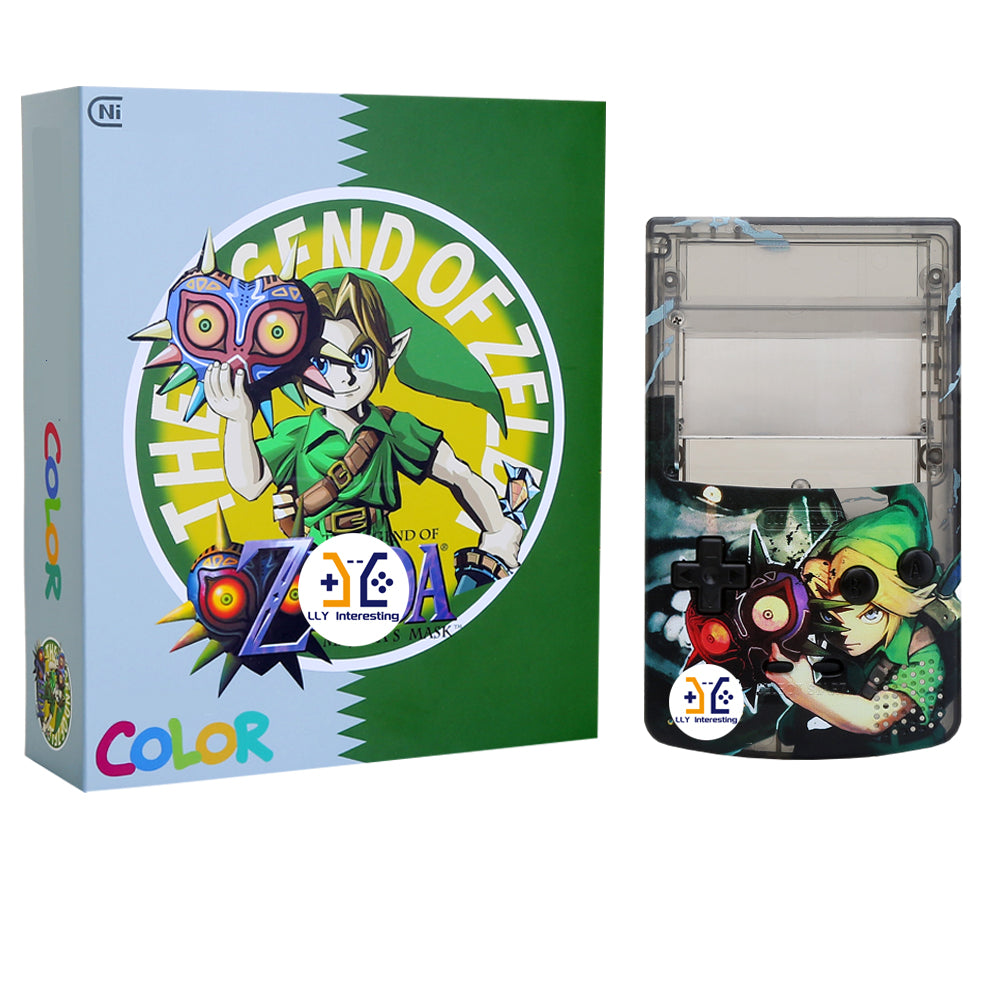 For GameBoyColor Laminated LCDS LLY custom print casings for backlit Retro Pixel