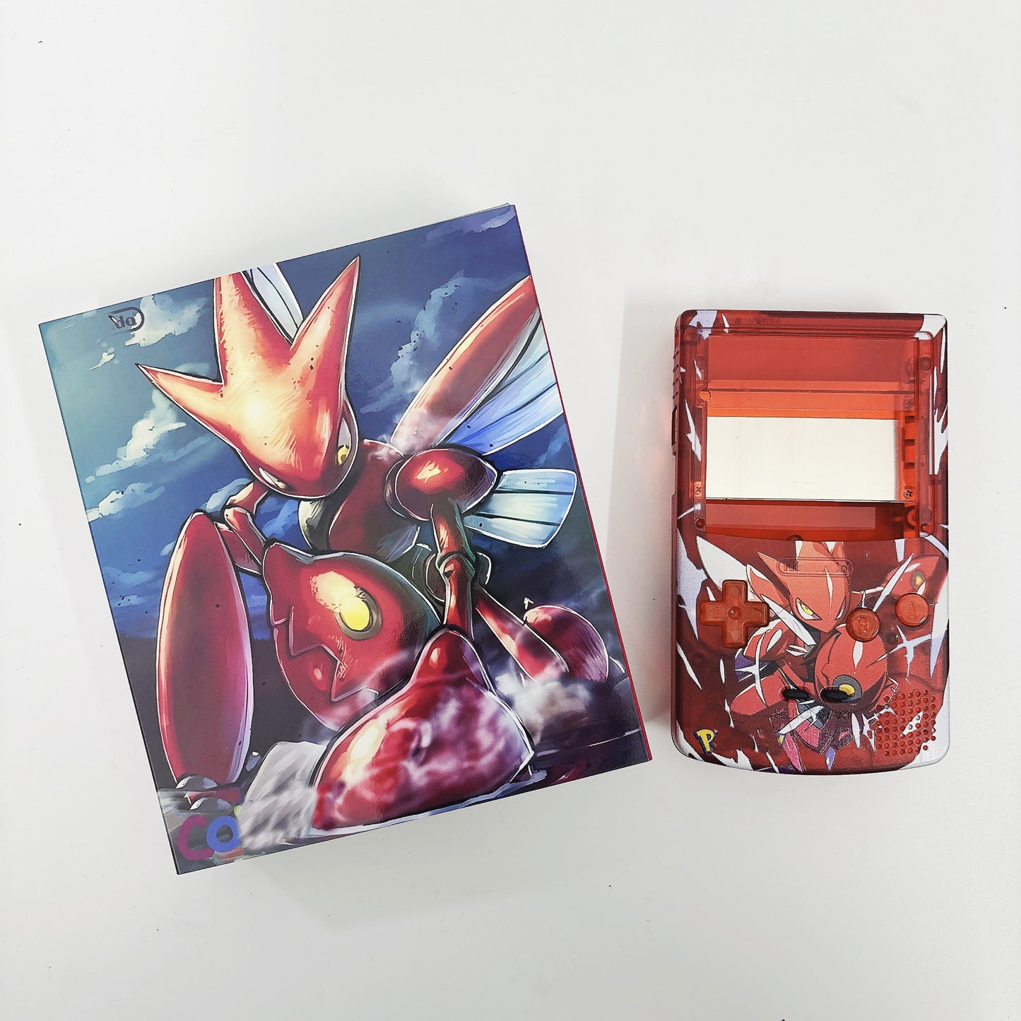 LLY DIY Gameboy Color GBC Retro Pixel IPS Screen 2.0 UV Print LLY exclusive custom g