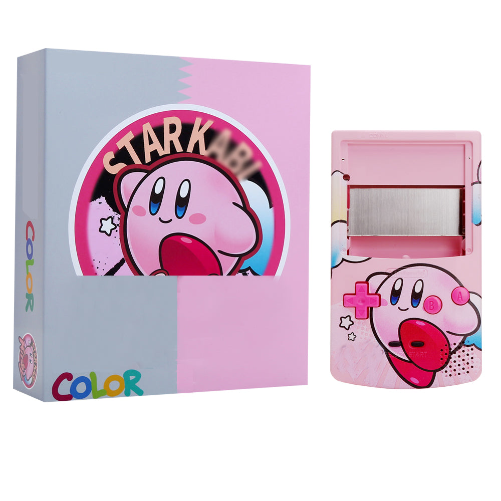 DIY Gameboy Color GBC Retro Pixel IPS screen 3.0 UV print custom boxes and boxes