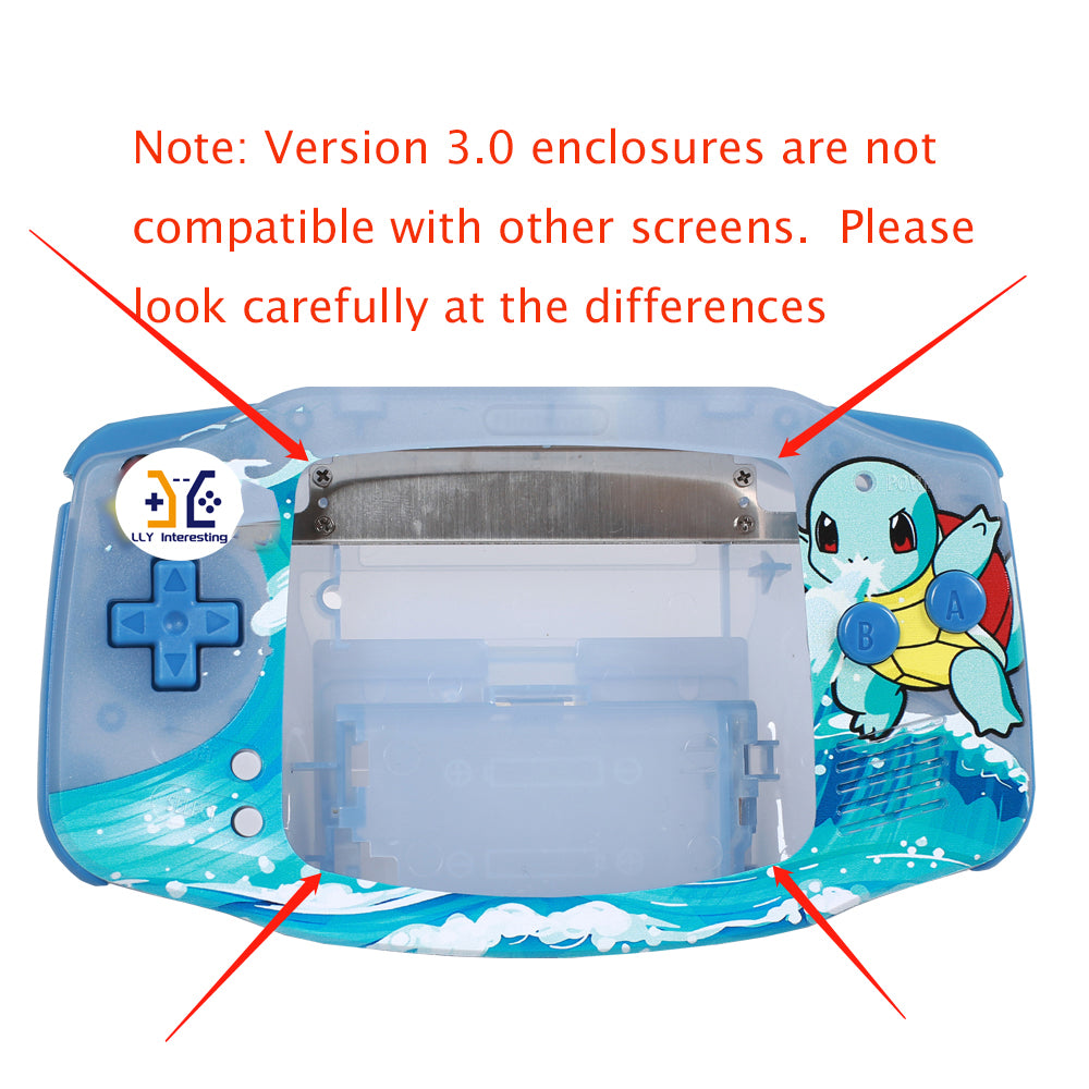 UVGBA Premium LLY Custom Gift Box GAMEBOY Premium IPS LCD Display 3.0TFT/IPS She