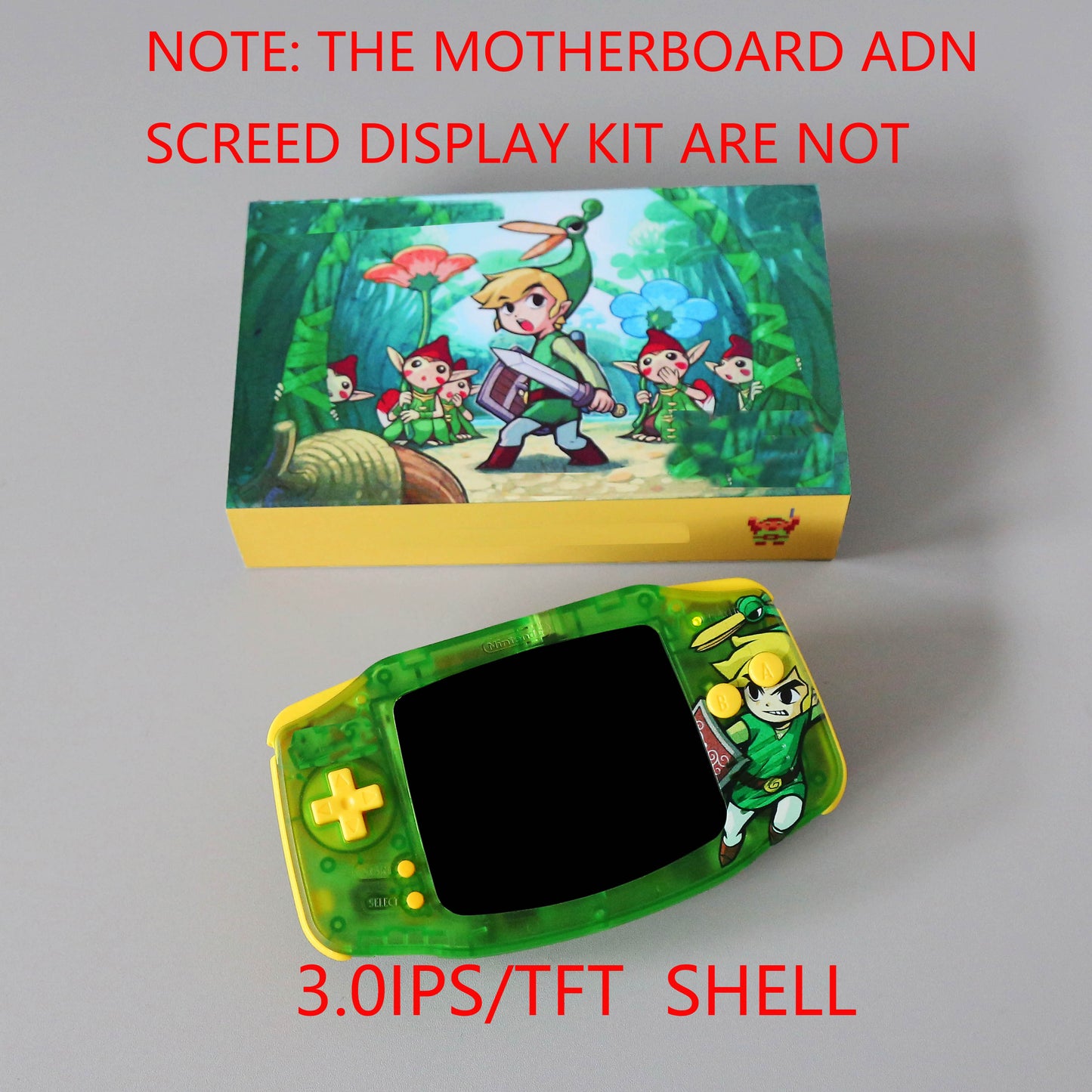 GBA Premium Gift Box LLY Custom Gift Box GAMEBOY Premium IPS LCD 3.0TFT/IPS Shel