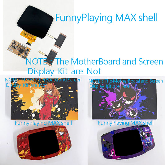 LLY AGB IPS MAX Display Kit Customizable Logo, Enhanced Gaming Modes