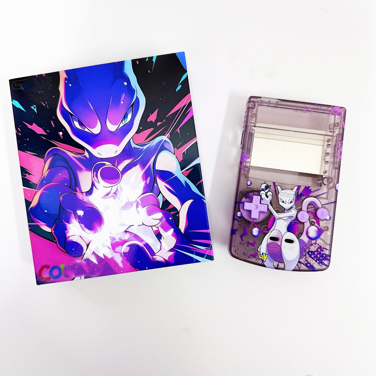 DIY Gameboy llY Color GBC Retro Pixel IPS Screen 2.0 UV Print LLY exclusive custom