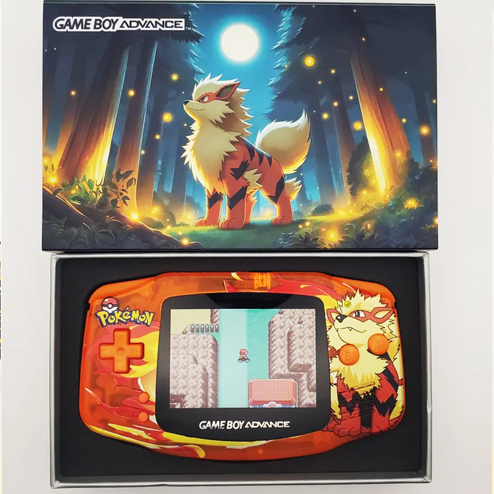 Nintendo GAMEBOY ADVANCE game console; GBA game console is highlighted2