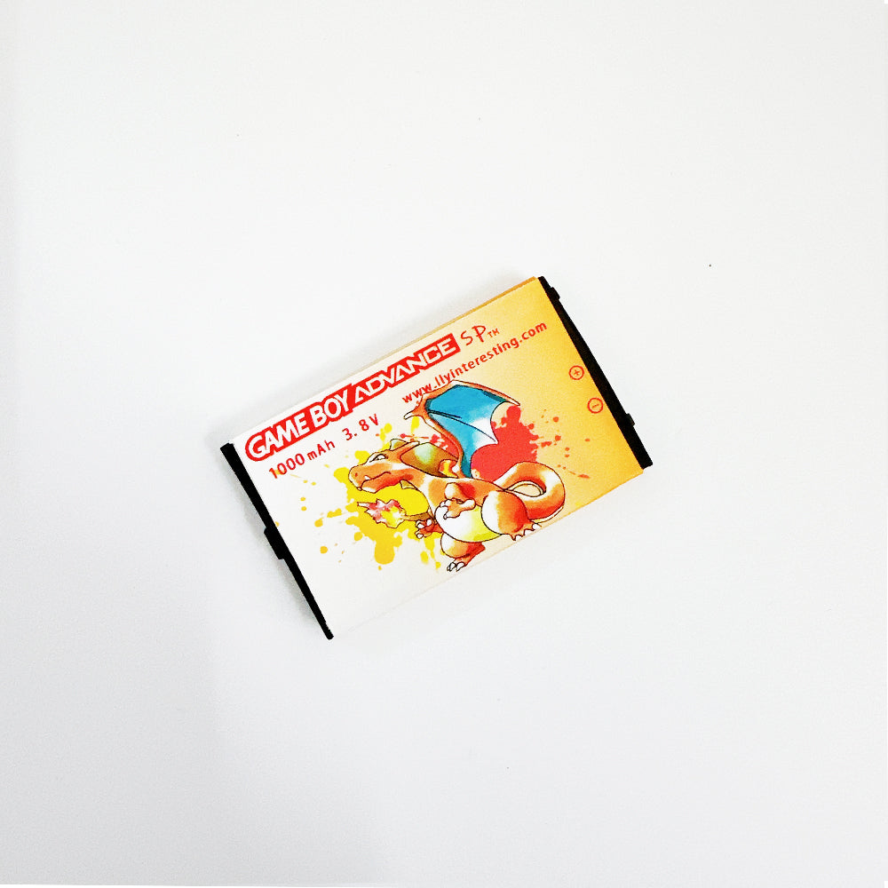 GBA SP Rechargeable1000 mAh LiPo MaxPlay Battery Mod