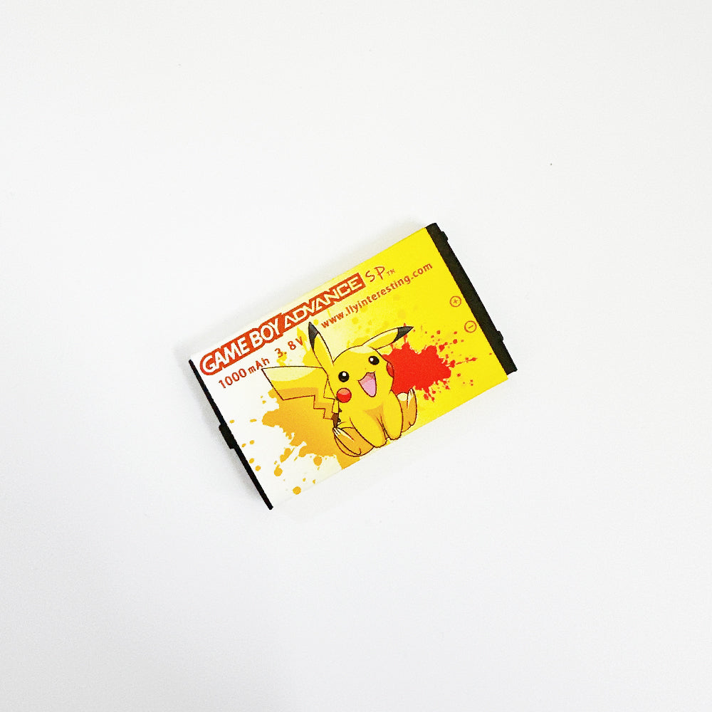 GBA SP Rechargeable1000 mAh LiPo MaxPlay Battery Mod