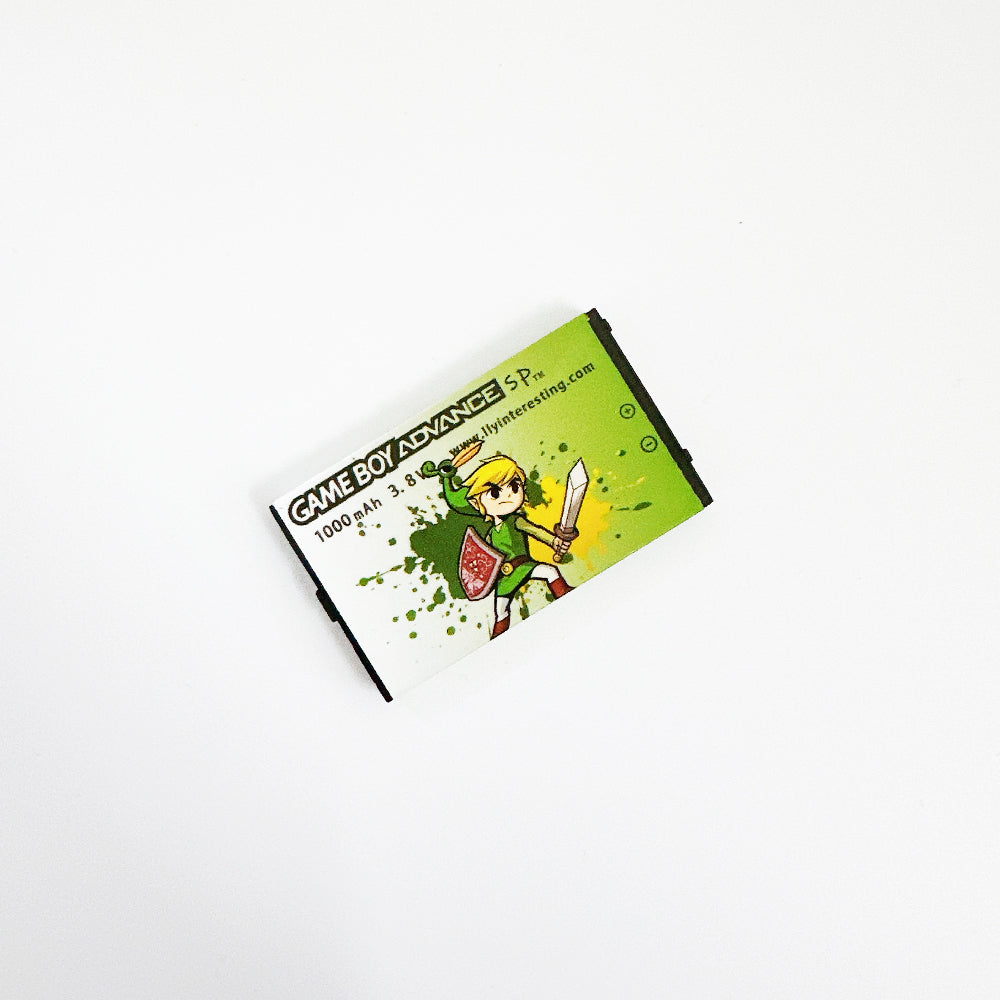 GBA SP Rechargeable1000 mAh LiPo MaxPlay Battery Mod