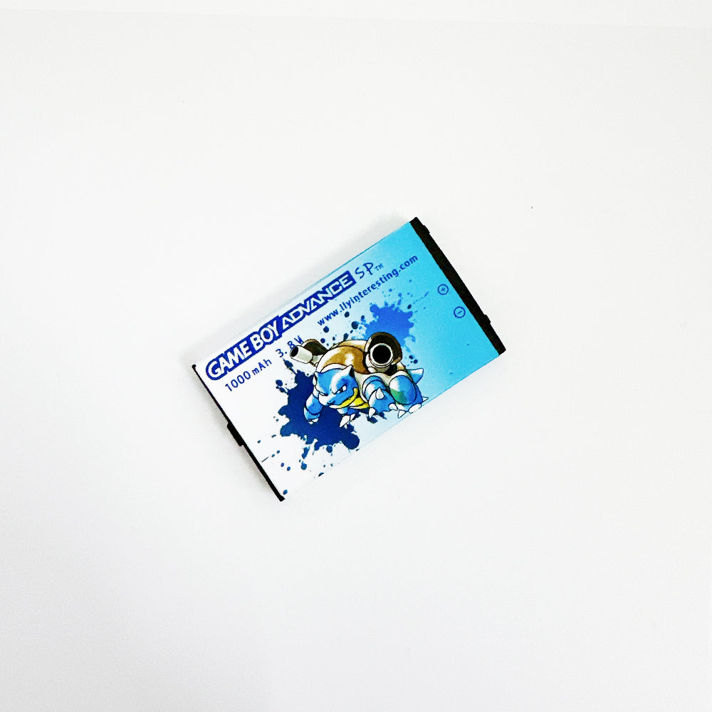 GBA SP Rechargeable1000 mAh LiPo MaxPlay Battery Mod