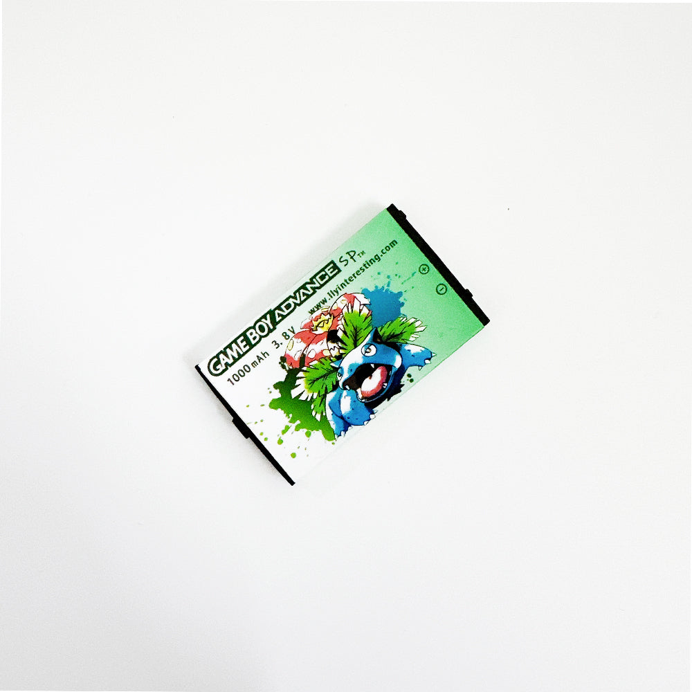 GBA SP Rechargeable1000 mAh LiPo MaxPlay Battery Mod