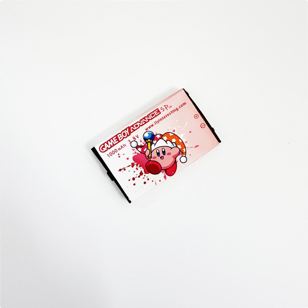 GBA SP Rechargeable1000 mAh LiPo MaxPlay Battery Mod