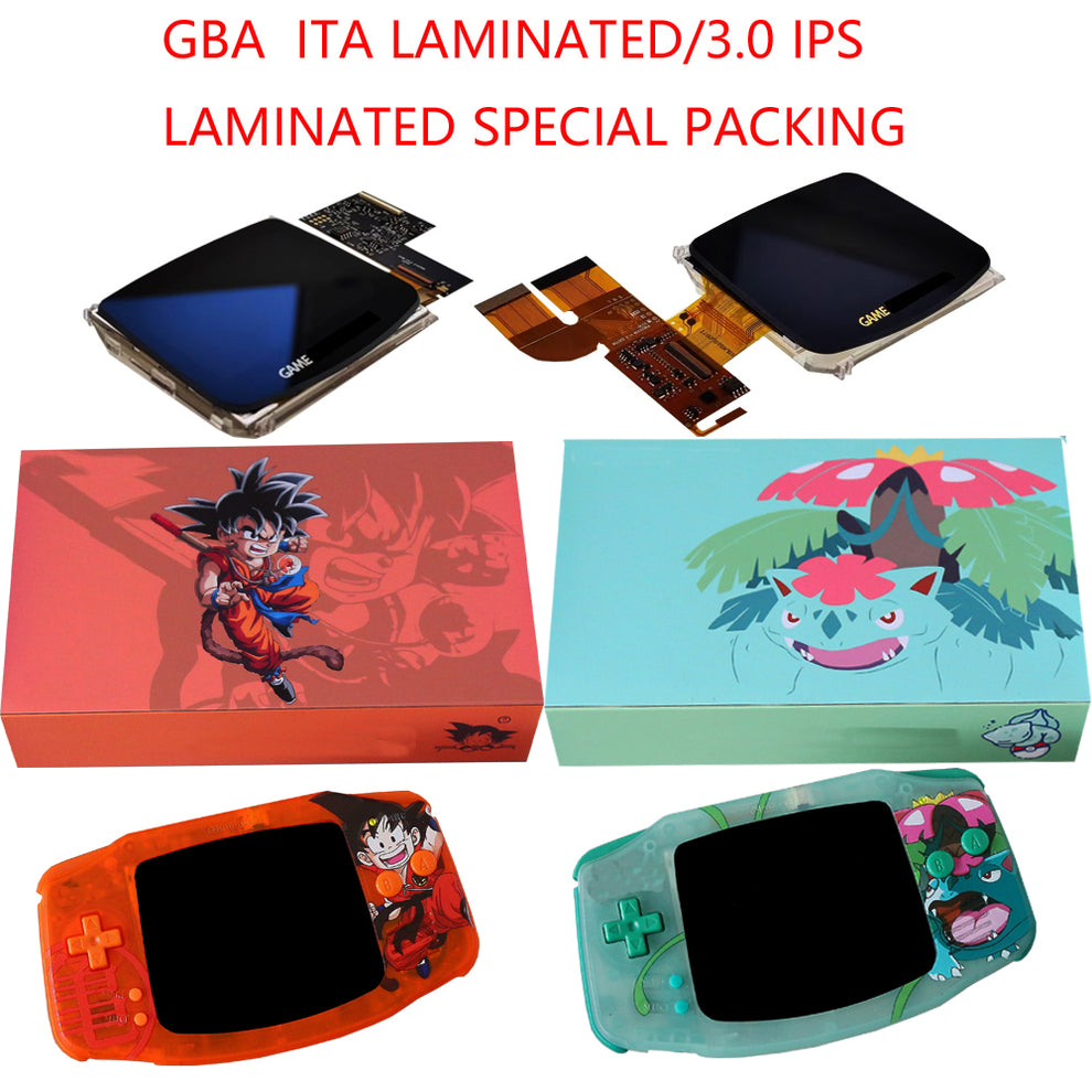 GBA Premium Gift Box LLY Custom Gift Box GAMEBOY Premium IPS LCD 3.0TF ...