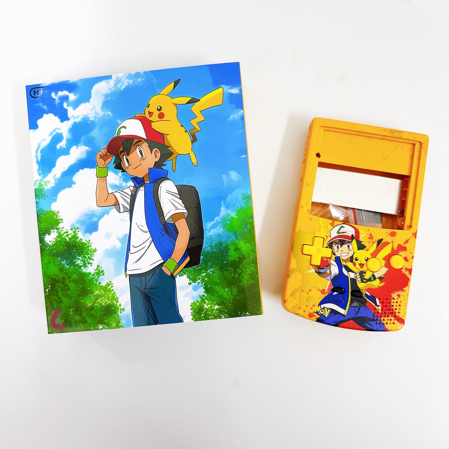 DIY Gameboy llY Color GBC Retro Pixel IPS Screen 2.0 UV Print LLY exclusive custom