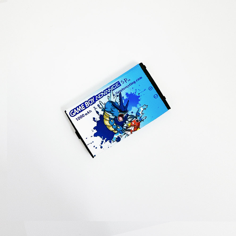 GBA SP Rechargeable1000 mAh LiPo MaxPlay Battery Mod