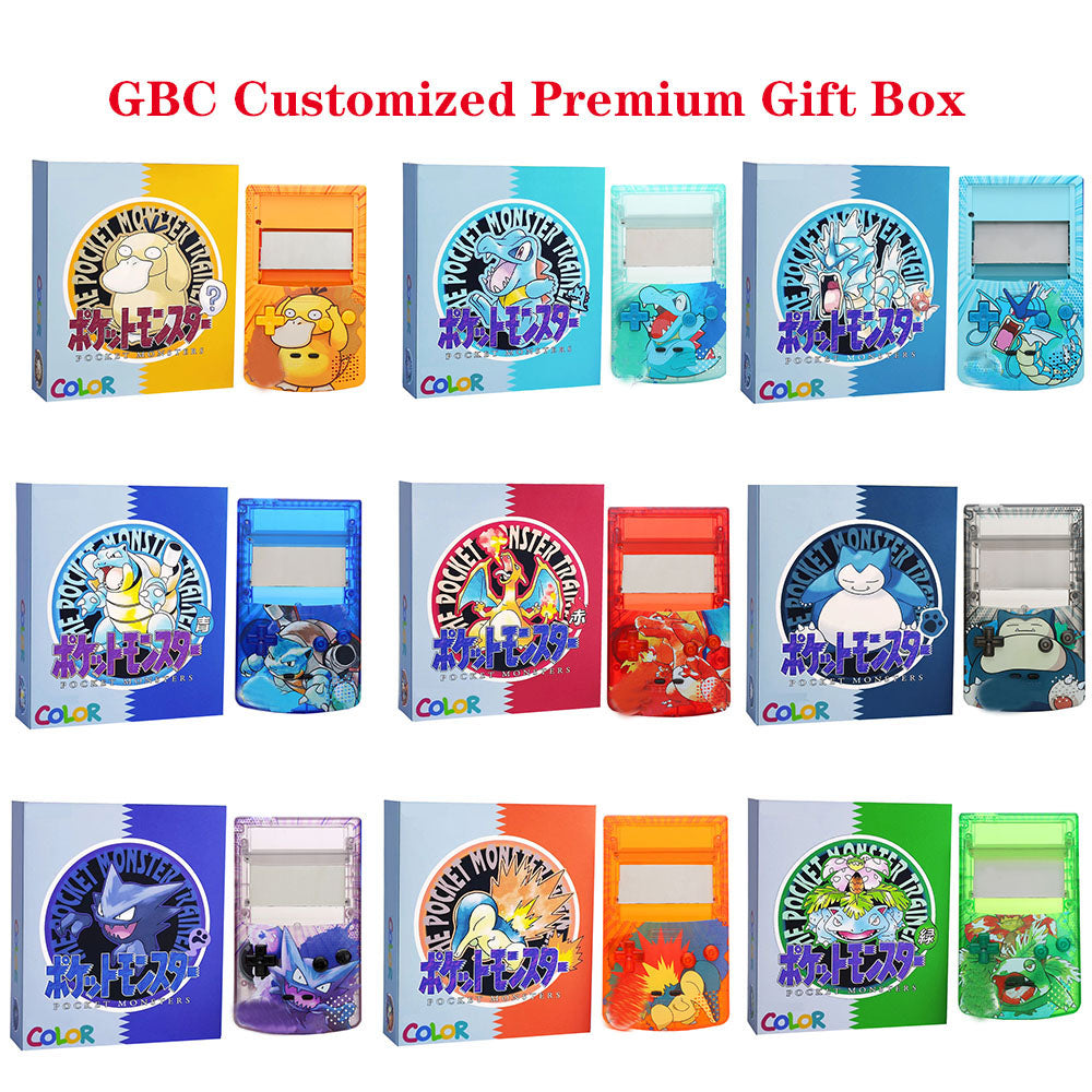 DIY Gameboy Color GBC Retro Pixel IPS Screen 2.0 UV Print LLY exclusiv ...