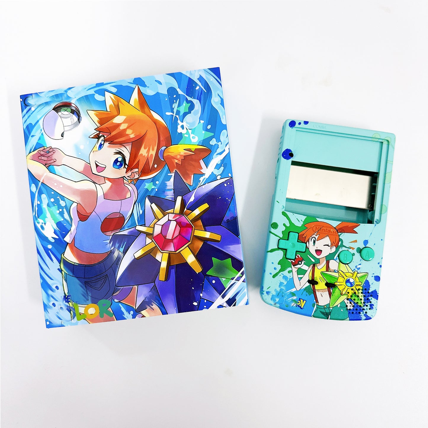 DIY Gameboy llY Color GBC Retro Pixel IPS Screen 2.0 UV Print LLY exclusive custom