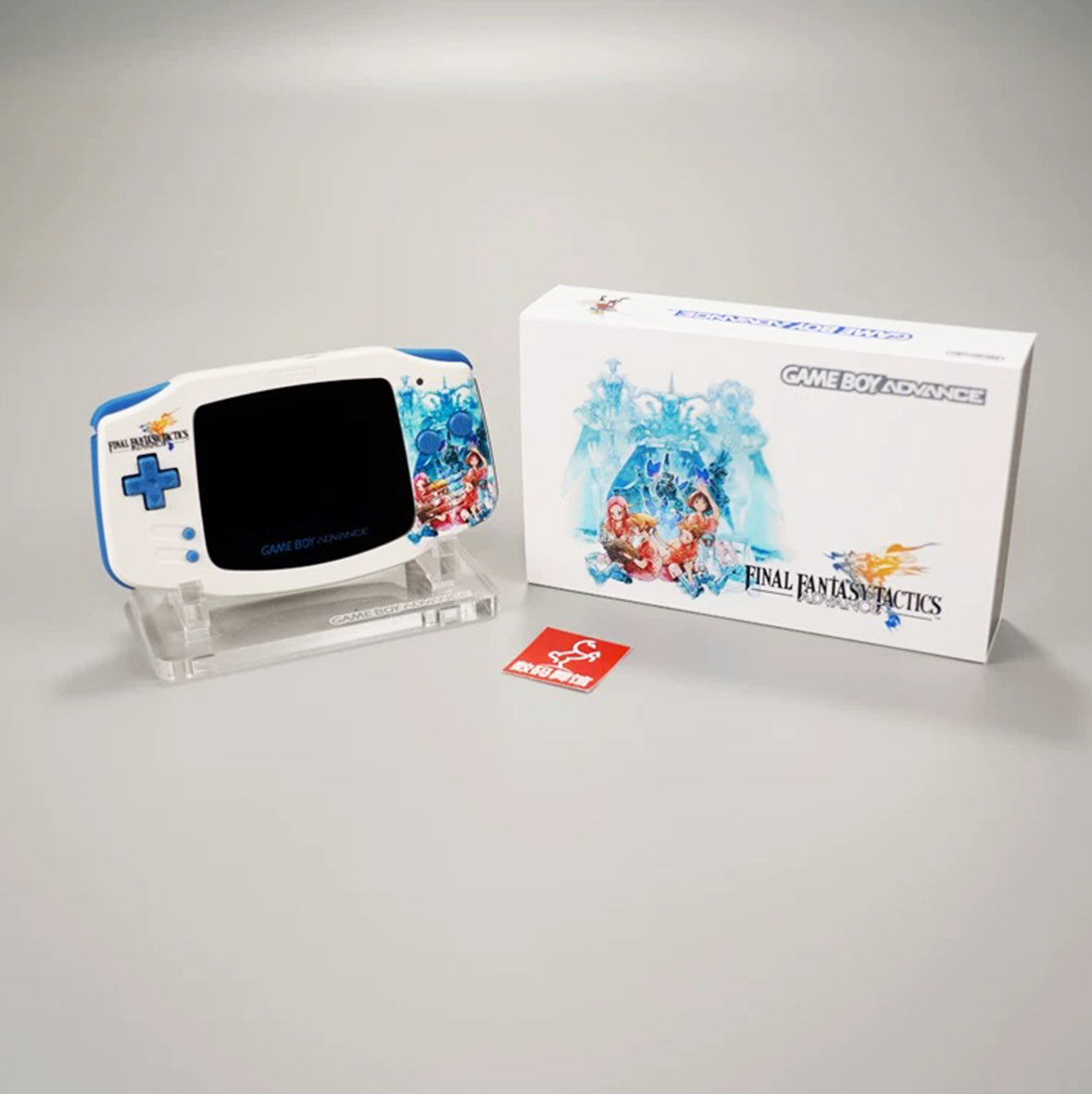 Nintendo GAMEBOY ADVANCE game console; GBA game console is highlighted