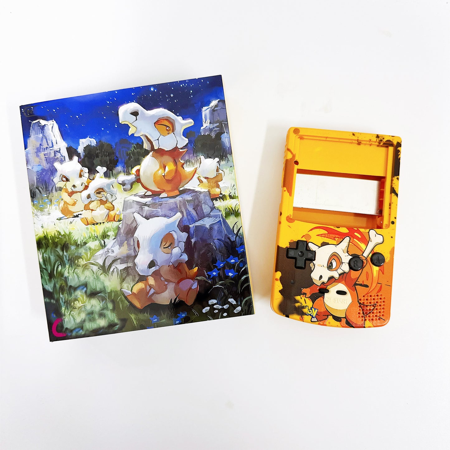 DIY Gameboy llY Color GBC Retro Pixel IPS Screen 2.0 UV Print LLY exclusive custom