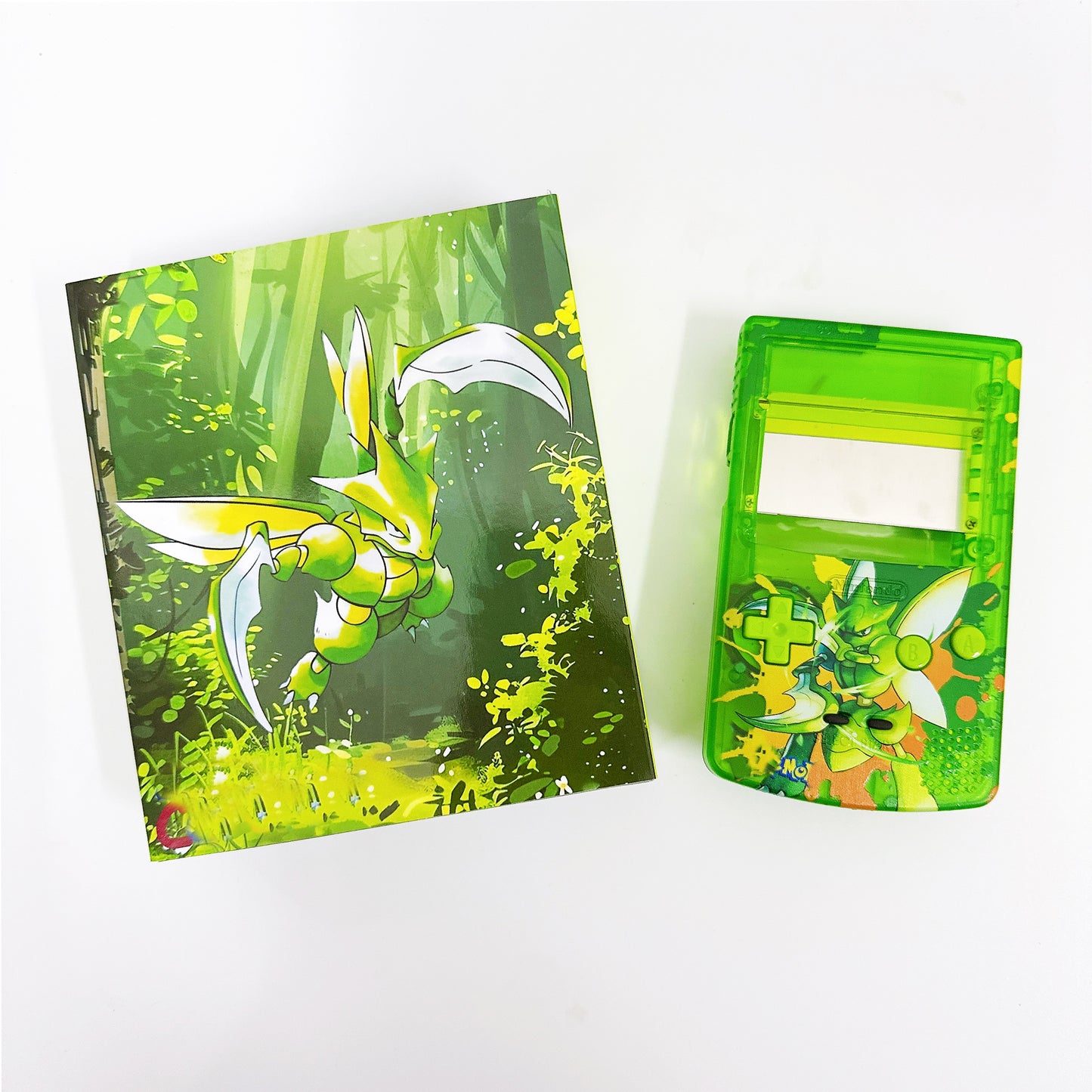 DIY Gameboy llY Color GBC Retro Pixel IPS Screen 2.0 UV Print LLY exclusive custom