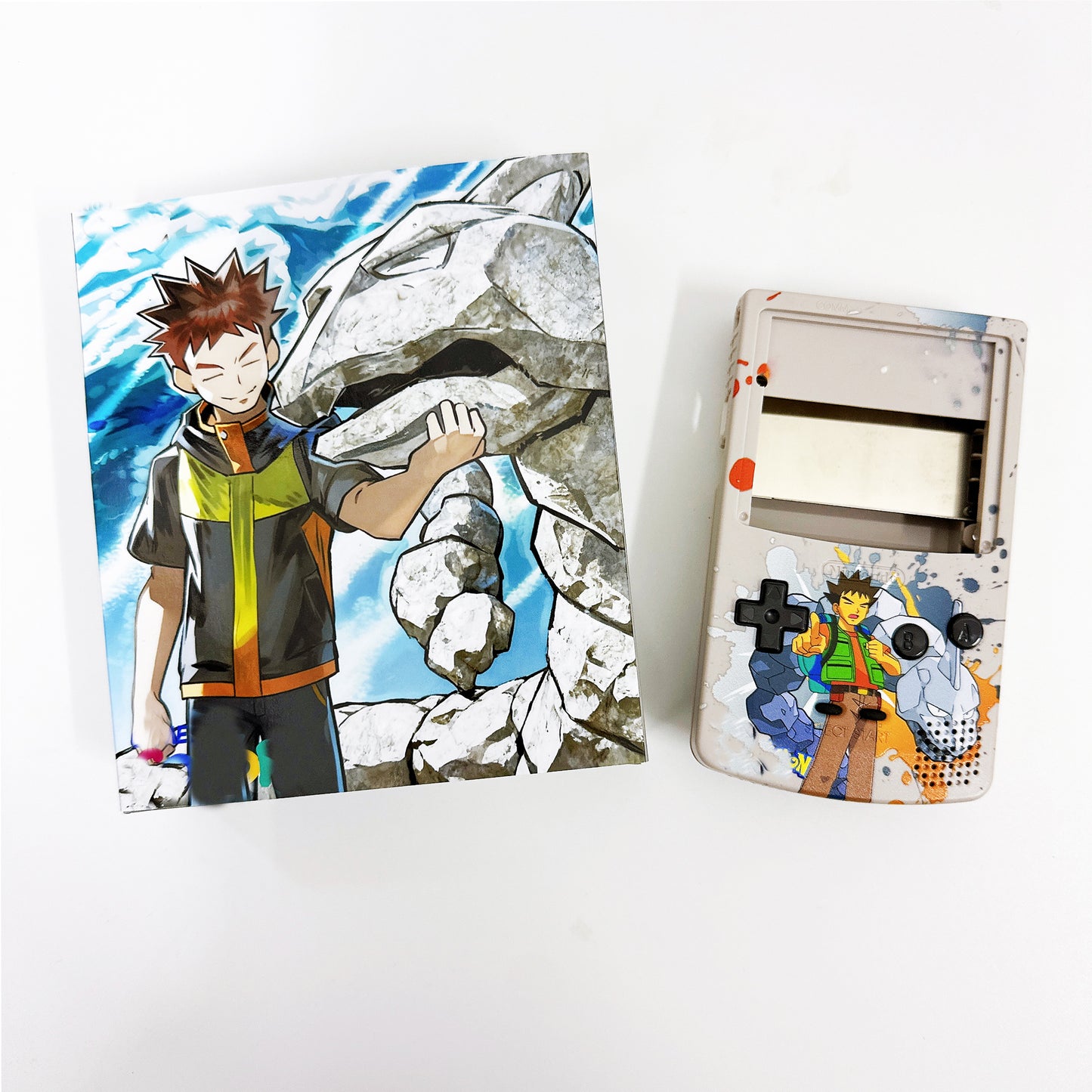 DIY Gameboy llY Color GBC Retro Pixel IPS Screen 2.0 UV Print LLY exclusive custom