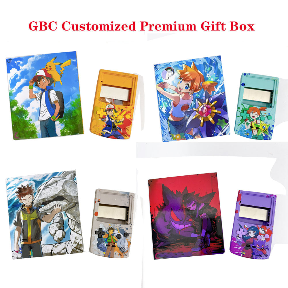 DIY Gameboy llY Color GBC Retro Pixel IPS Screen 2.0 UV Print LLY exclusive custom